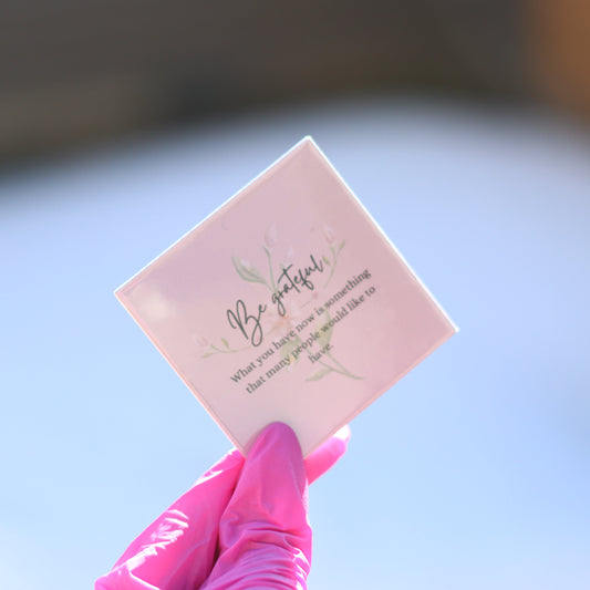 Custom square photo magnet 2.5 inches with family photo