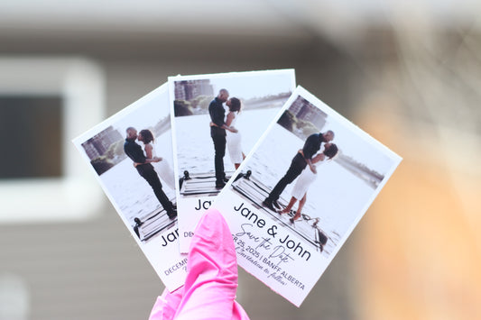 NFC Save the Date Invitation Magnet - 2.5" x 3.3"