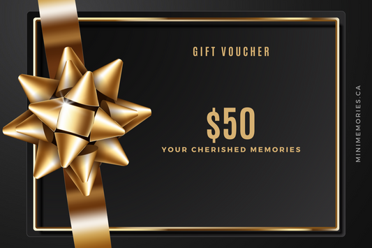 MiniMemories Gift Card