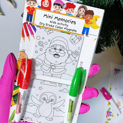 Dry erase color magnet